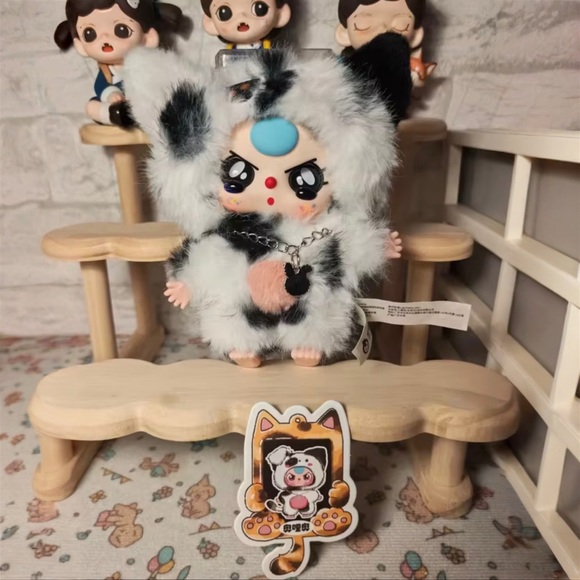 Baby Three Cats and Dogs Series Plush Toy OREO Cat Confirmed Authentic BNIB - Picture 3 of 17